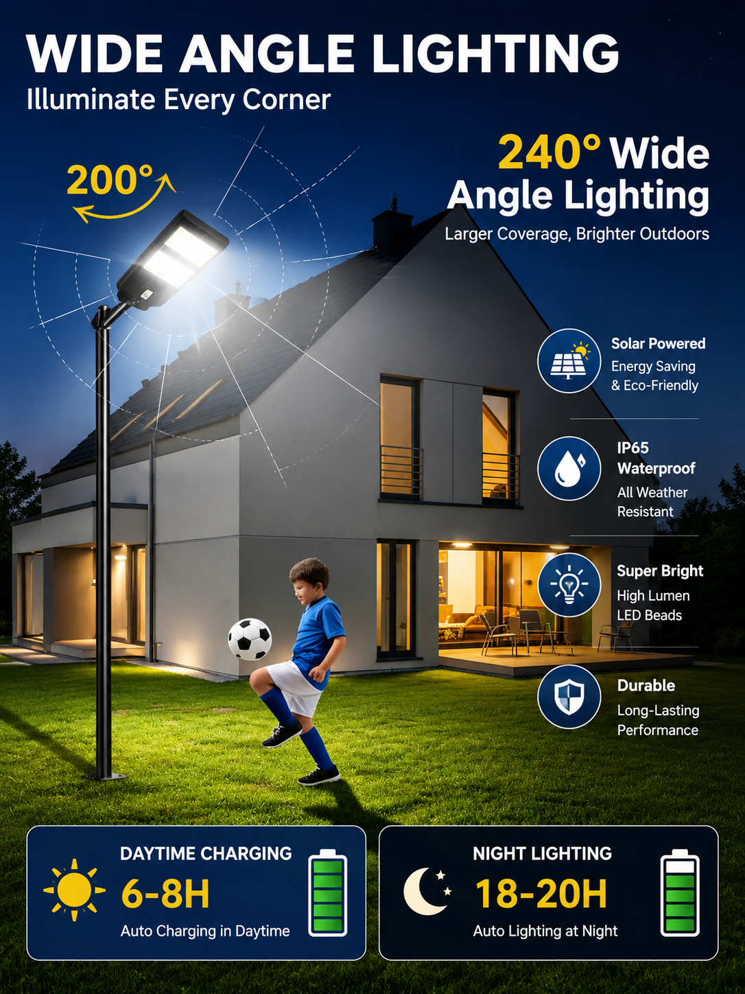 Solar Street Light I 15000LM