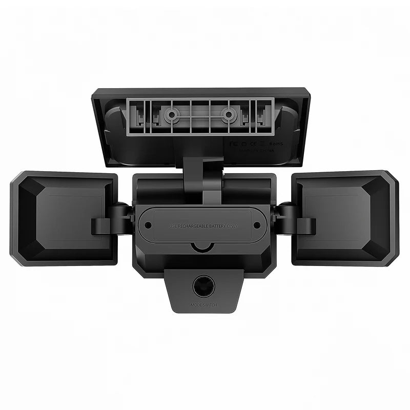 Solar Outdoor Security Lights 3000LM 299 LED – 3 Adjustable Heads Motion Sensor Flood Light IP65 Waterproof